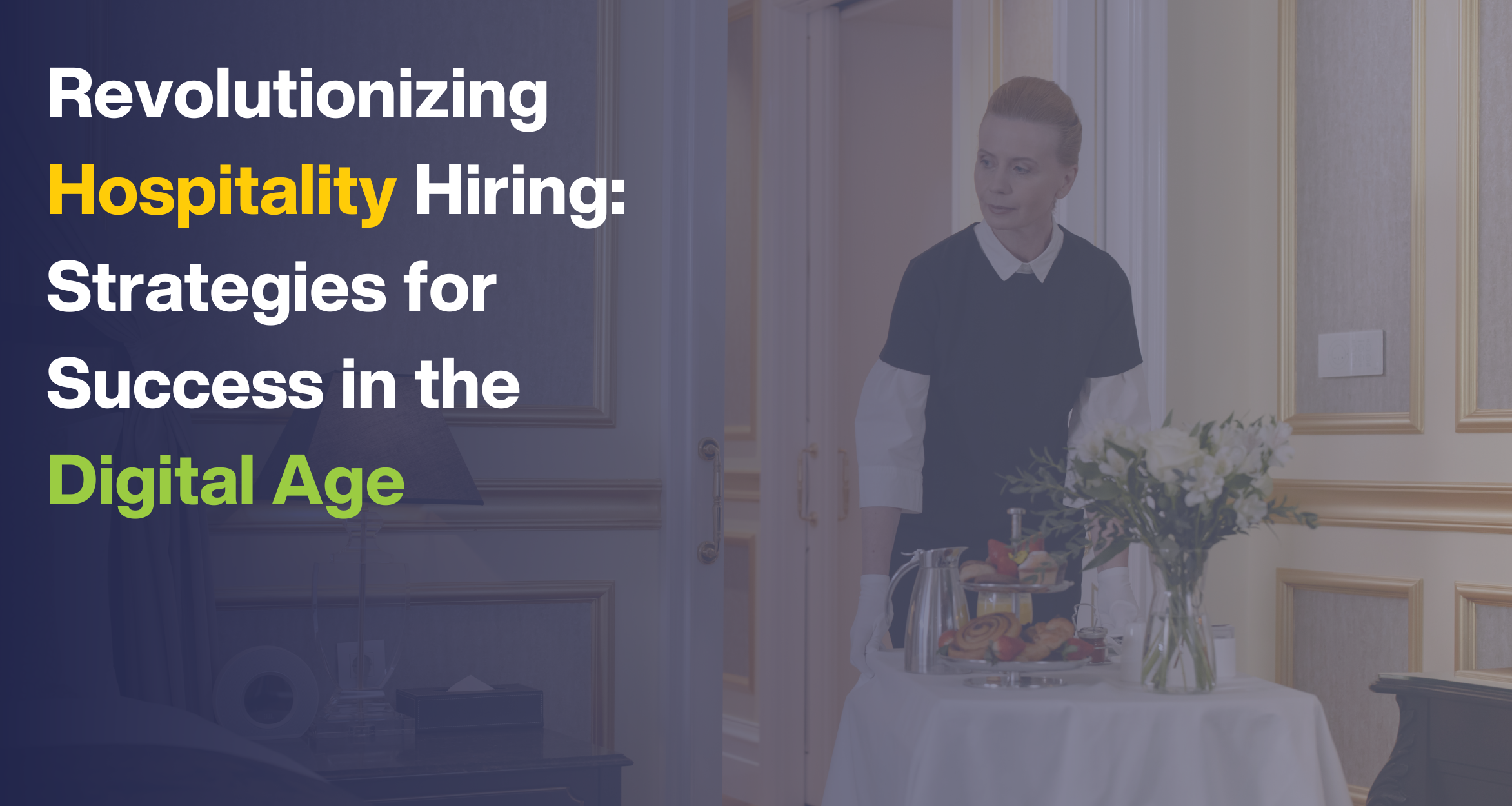 Hospitality worker delivering food to a room, room service, excellent customer service, hotel dining