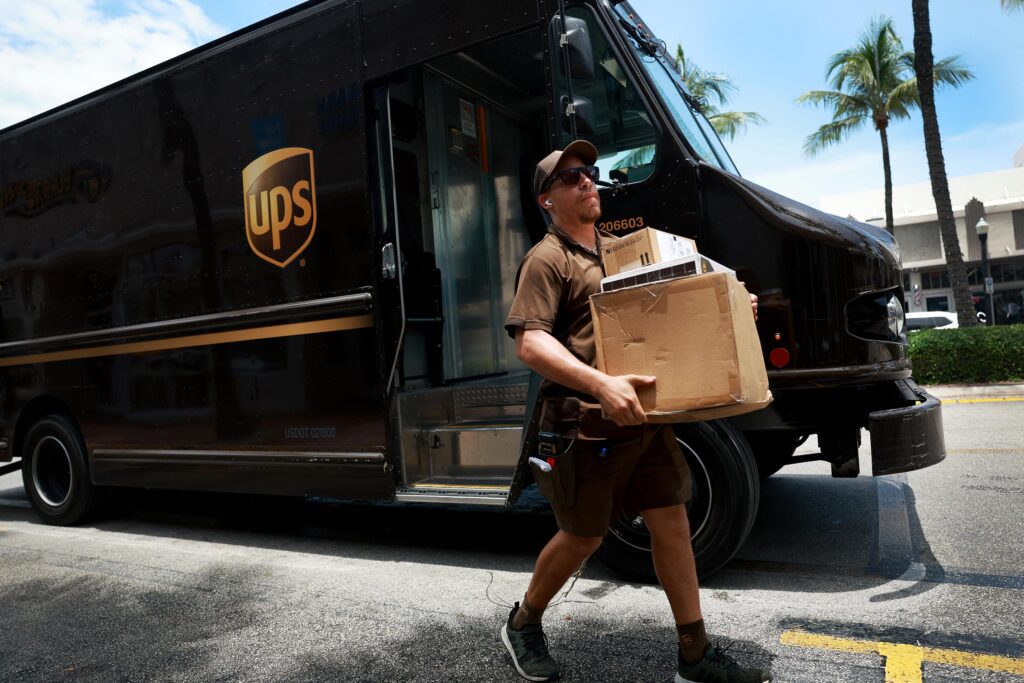 UPS Hiring Process Infographic